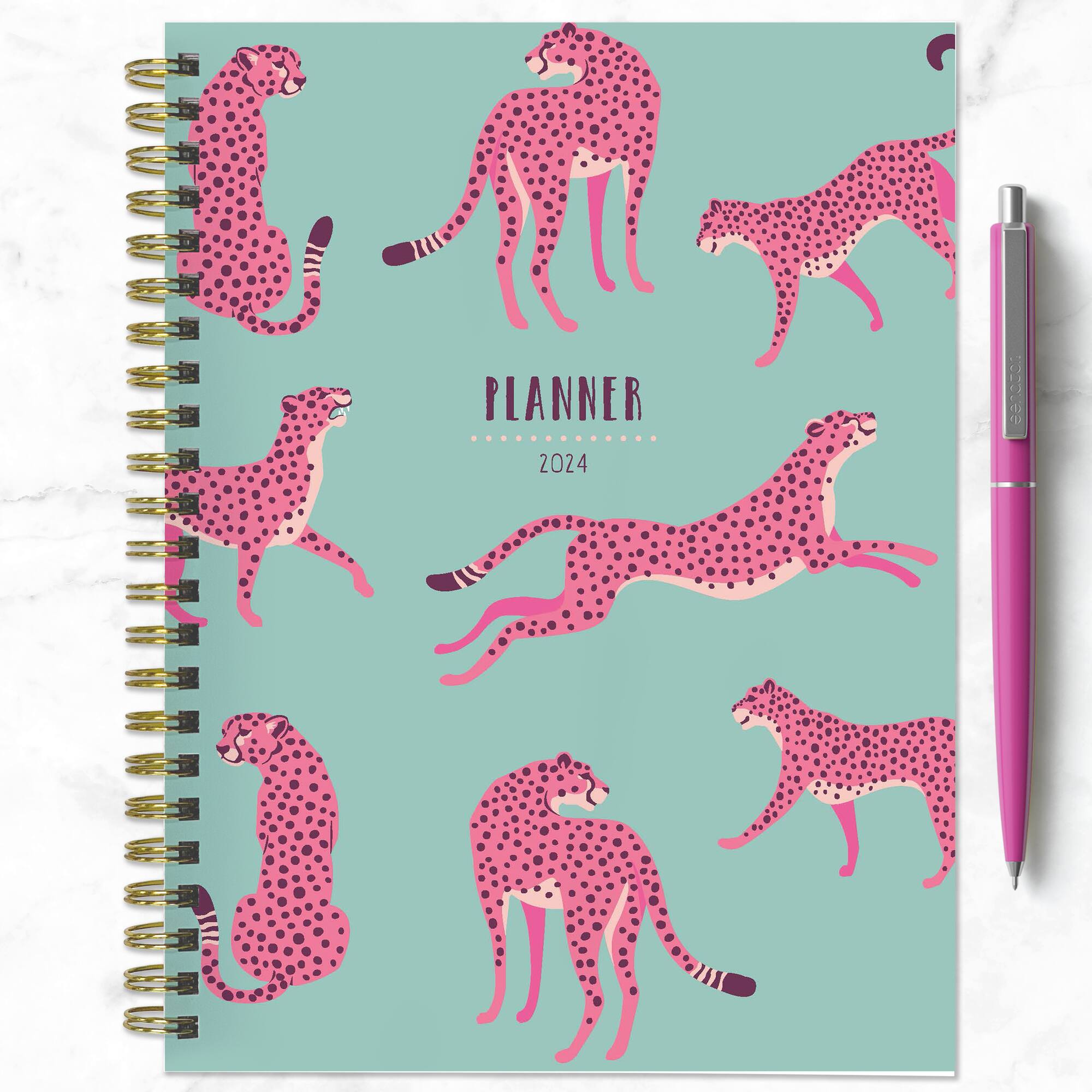 TF Publishing 2024 Pink Panther Medium Planner